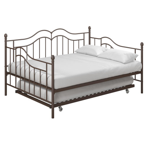 Andover Mills™ Metal Daybed with Trundle & Reviews Wayfair